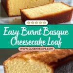 Burnt Basque Cheesecake in a Loaf Pan Recipe