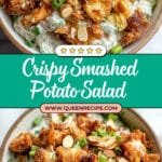 Crispy Smashed Potato Salad Recipe