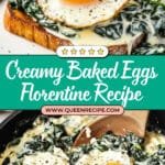 Baked Eggs Florentine Recipe