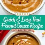 Best Thai Peanut Sauce Recipe