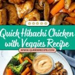 Hibachi Chicken & Vegetables Recipe