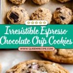 Espresso Chocolate Chip Cookies Recipe