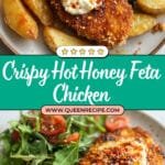 Crispy Hot Honey Feta Chicken Recipe