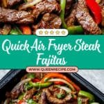 Air Fryer Steak Fajitas Recipe
