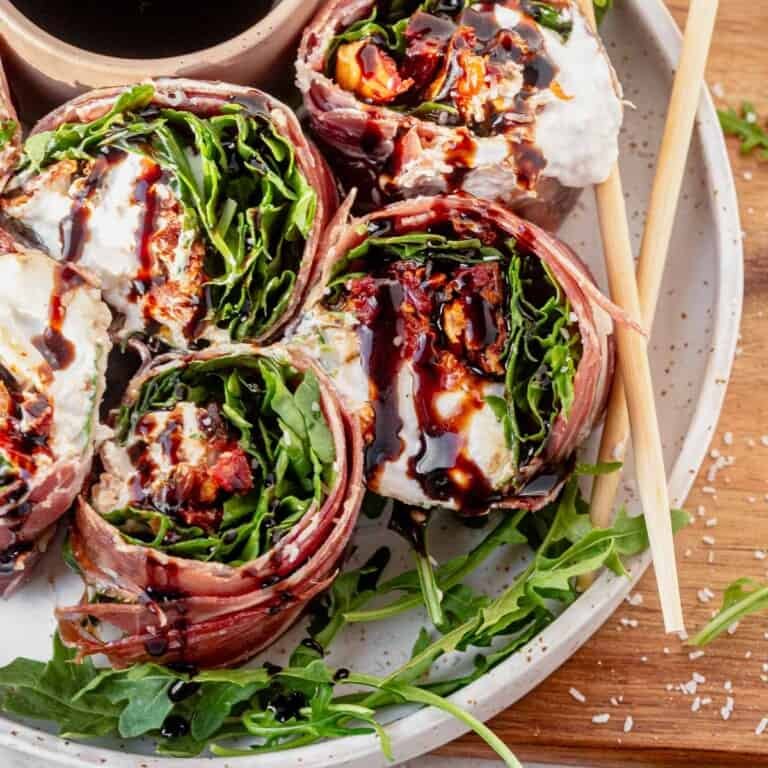 Spicy Shrimp Sushi Stacks Recipe