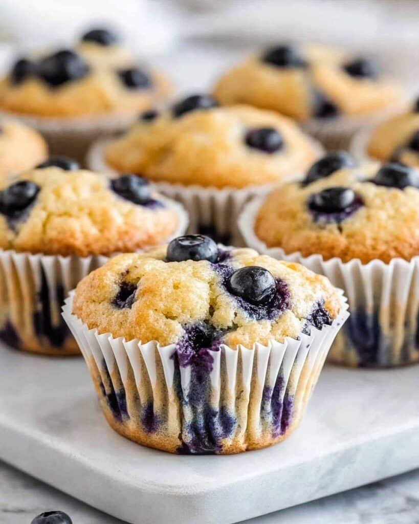 Greek Yogurt Blueberry Muffins Recipe