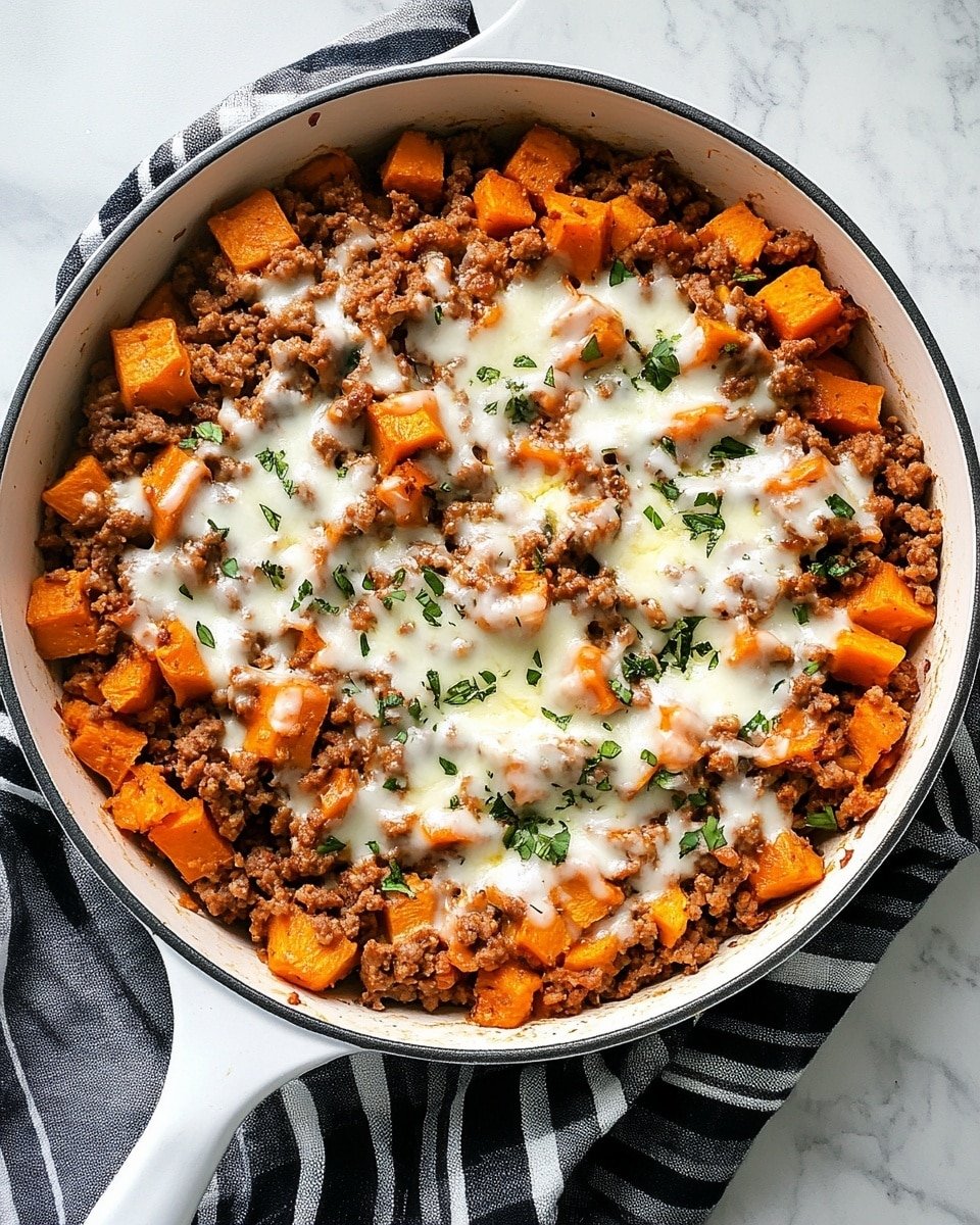 Ground Turkey Sweet Potato Skillet Recipe - Recipe Image