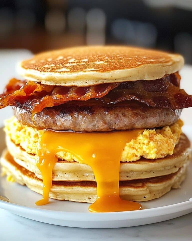 Easy Homemade McGriddle Breakfast Sandwiches Recipe