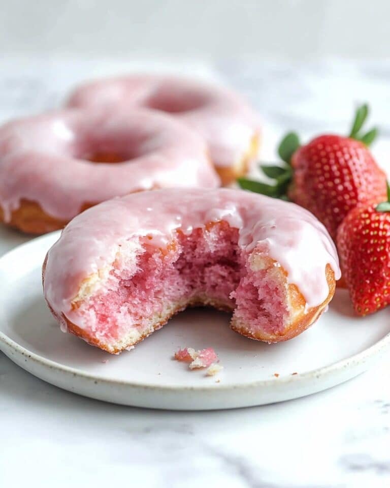 Strawberry Donuts Recipe
