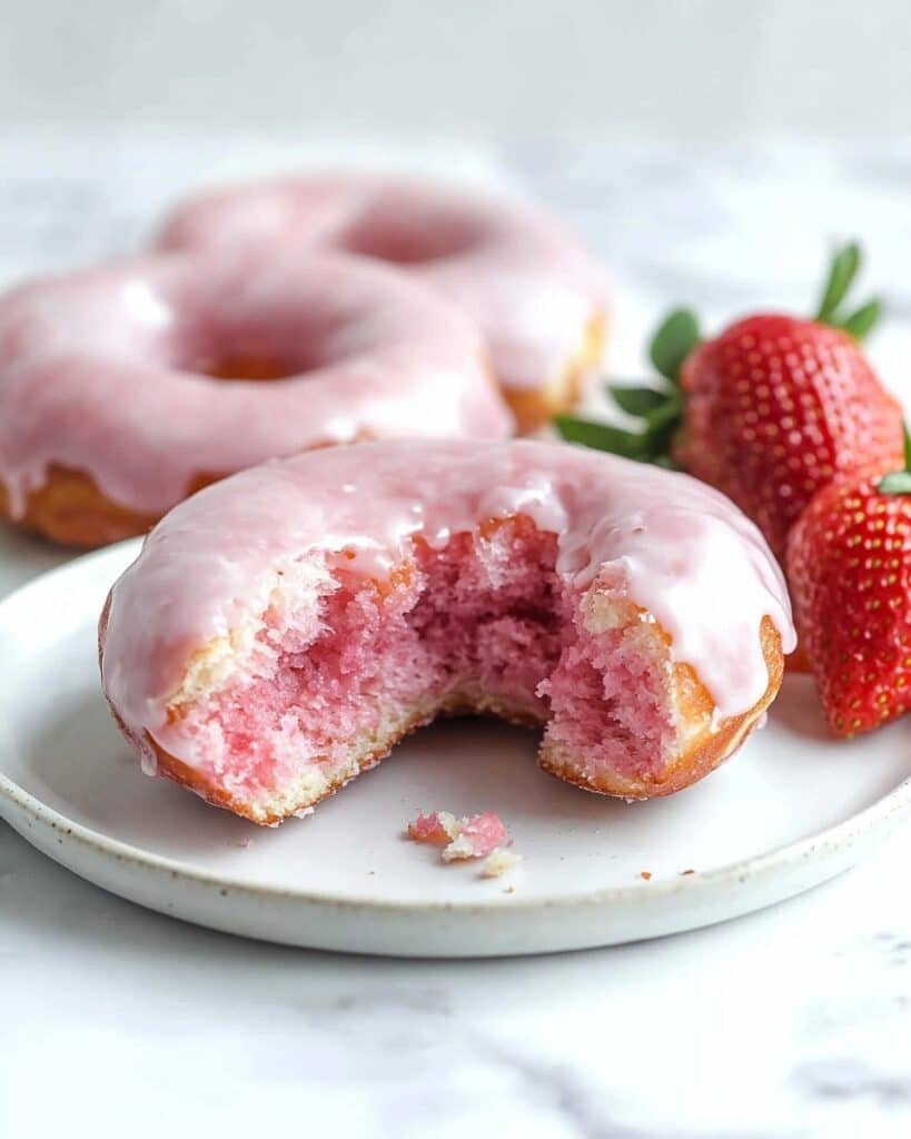 Strawberry Donuts Recipe