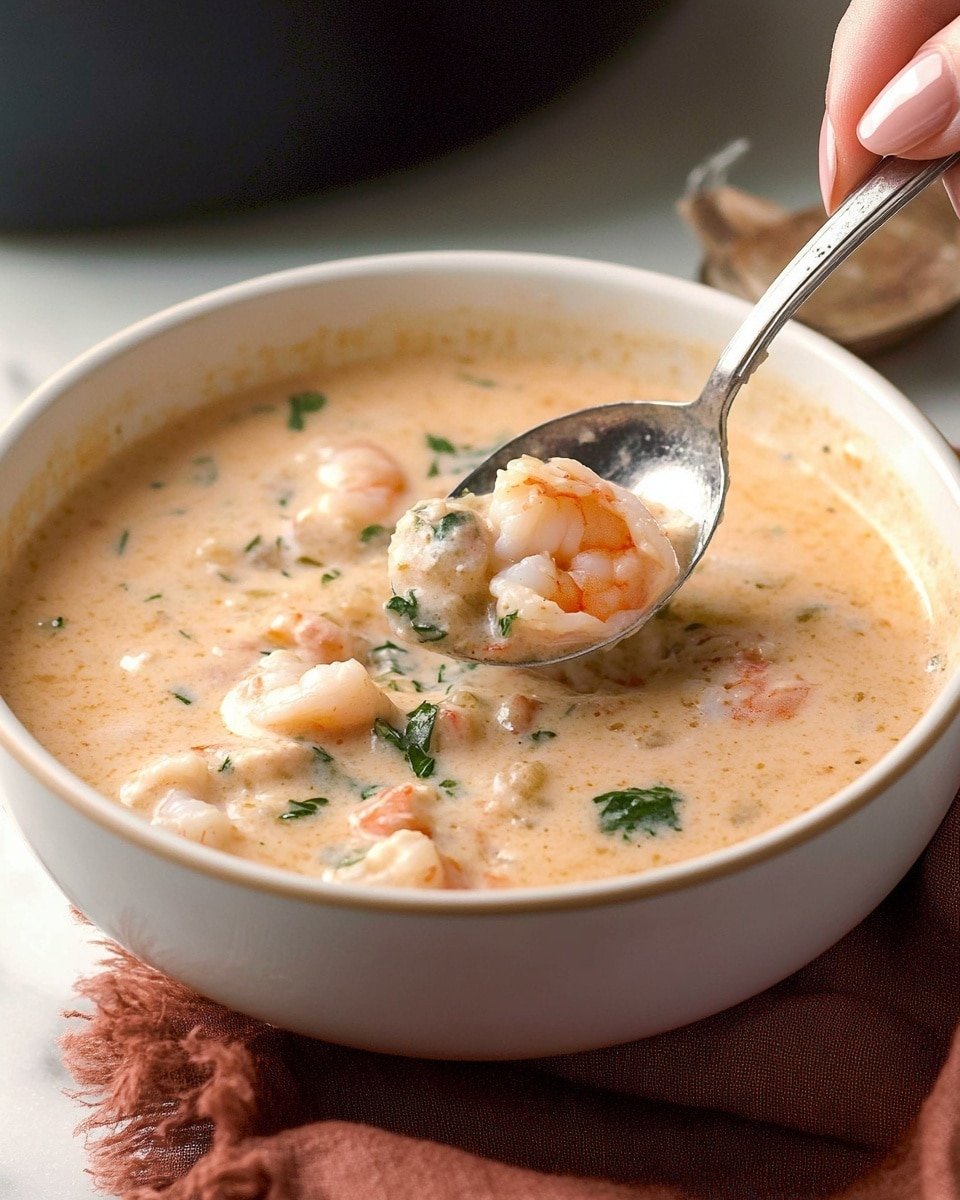 Crab and Shrimp Seafood Bisque Recipe - Recipe Image