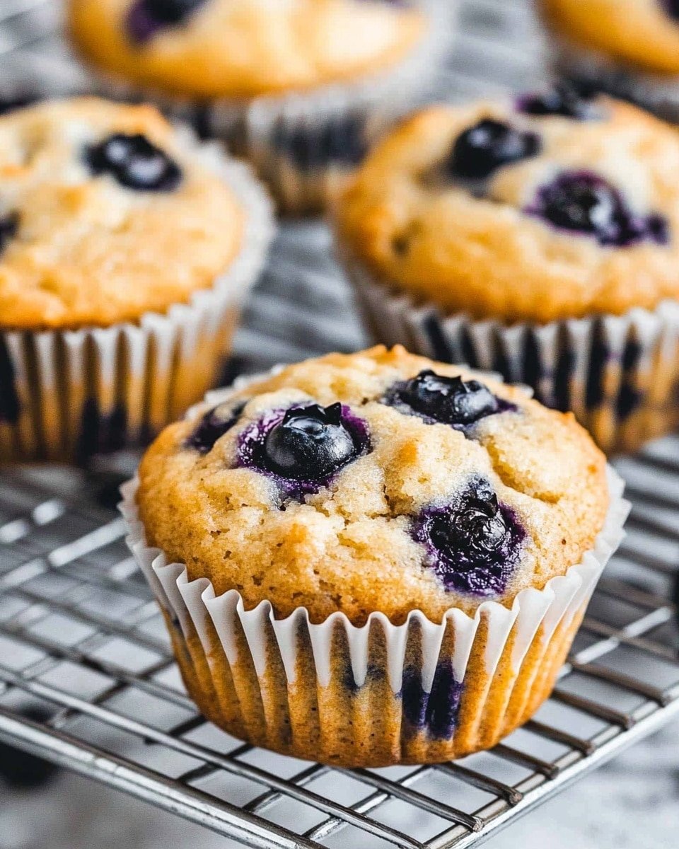 Greek Yogurt Blueberry Muffins Recipe - Recipe Image
