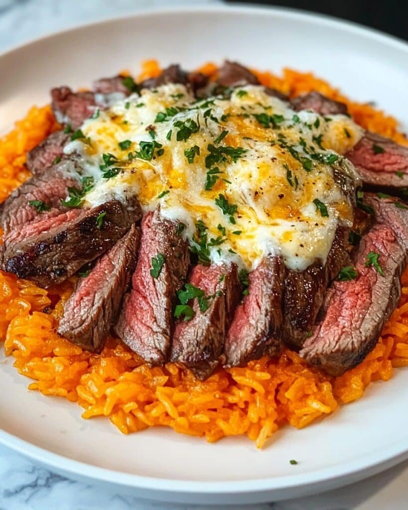 Steak Queso Rice Recipe