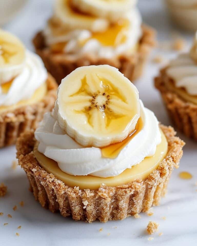 No-Bake Mini Banana Cream Pies Recipe