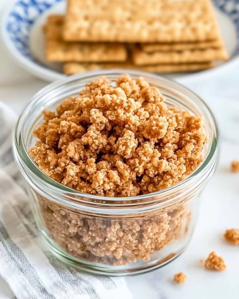 Graham Cracker Crumble Recipe