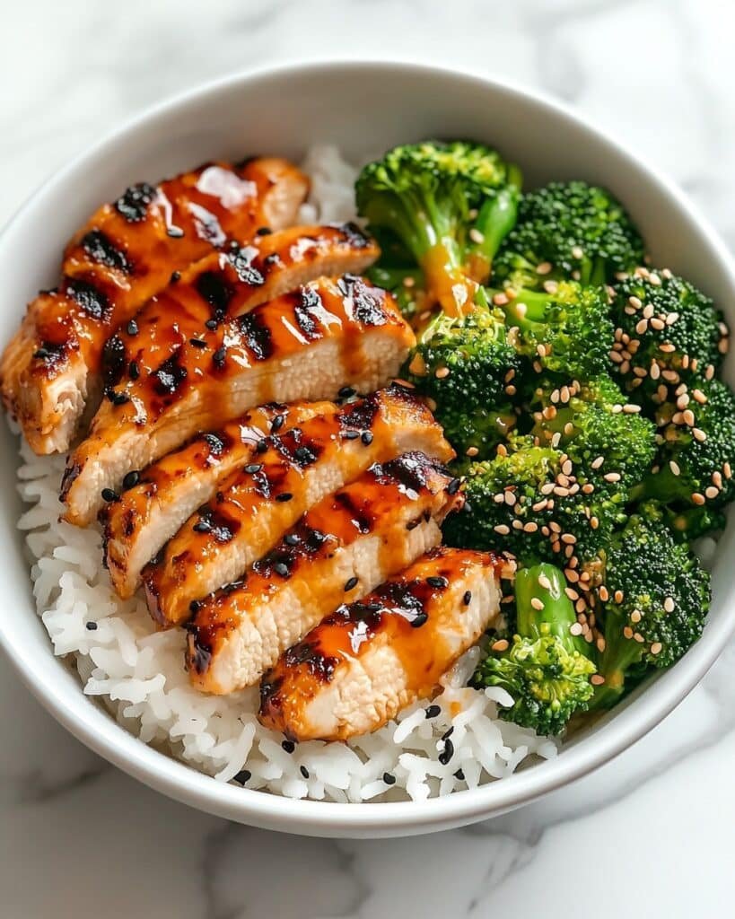 Sticky Chicken Bowls Recipe