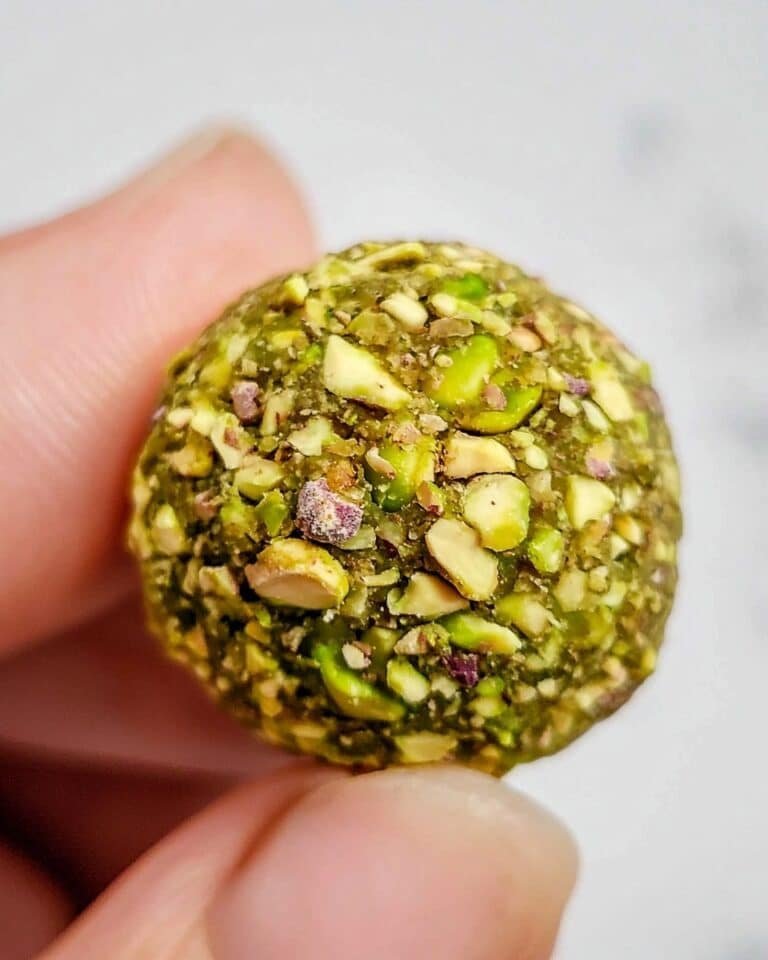White Chocolate Pistachio Truffles Recipe