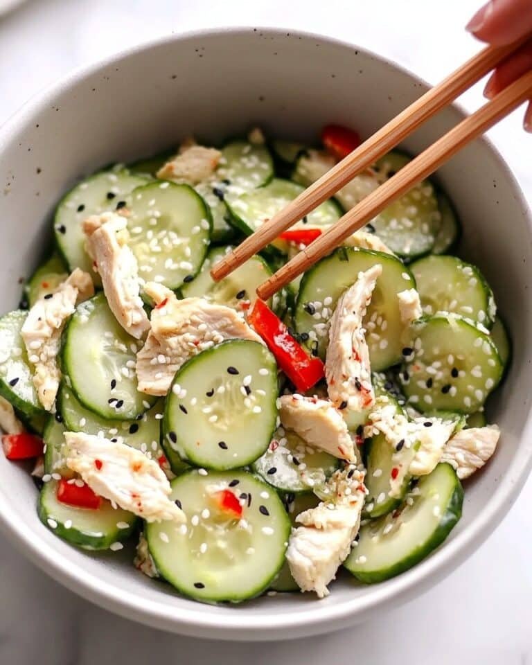 Easy California Roll Cucumber Salad Recipe
