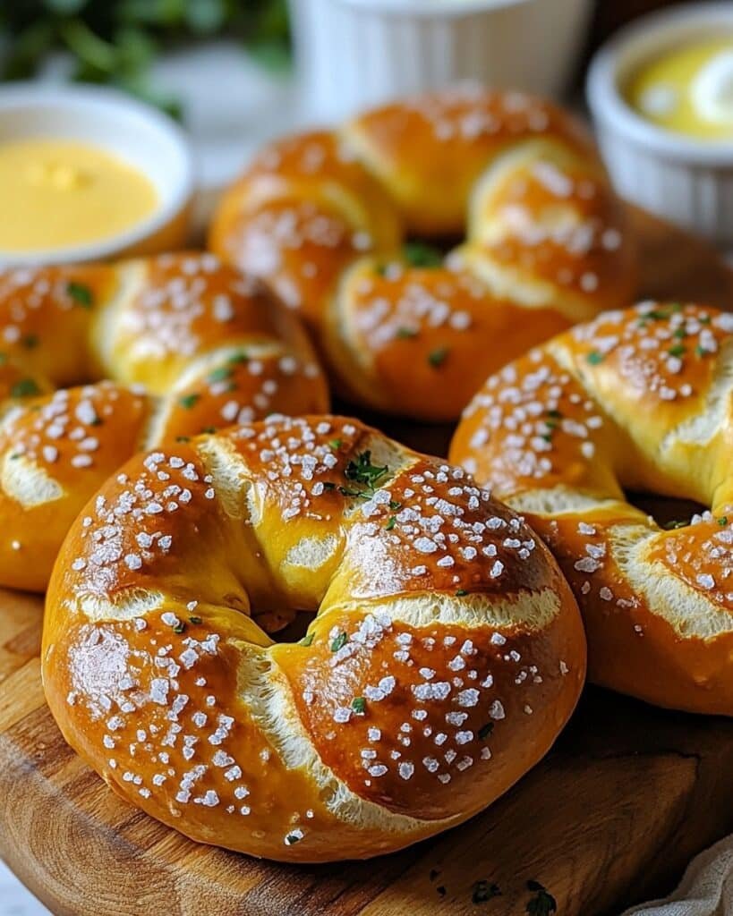 Soft and Chewy Homemade Pretzel Delights Recipe