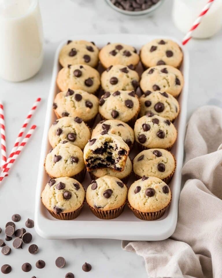 Mini Chocolate Chip Muffins Recipe