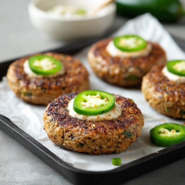 Jalapeño Popper Turkey Burgers Recipe