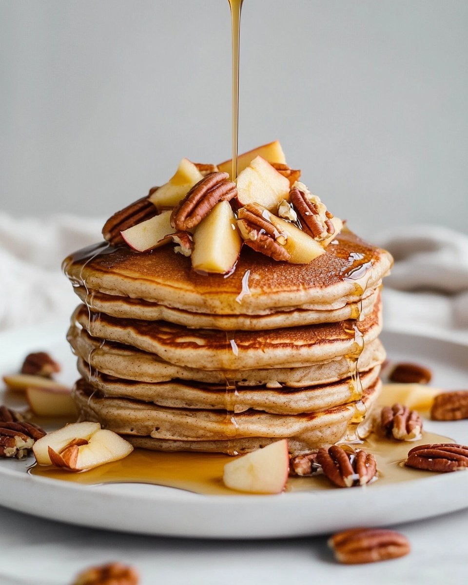 Healthy Blender Apple Pancakes Recipe