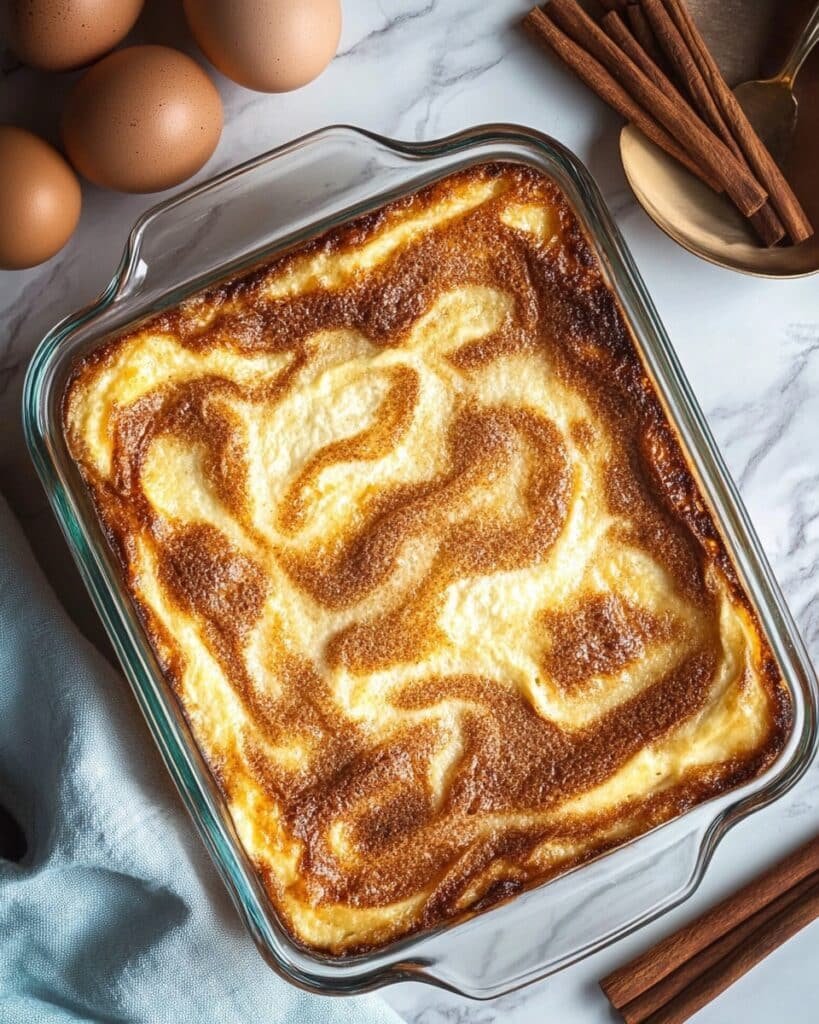 Apple Cinnamon Cottage Cheese Bake Recipe