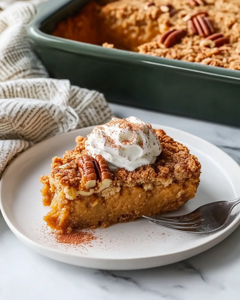 Pumpkin Dump Cake Recipe