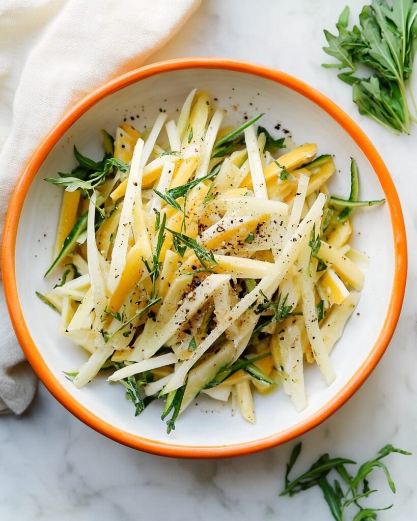 Crispy Apple and Kohlrabi Salad Recipe