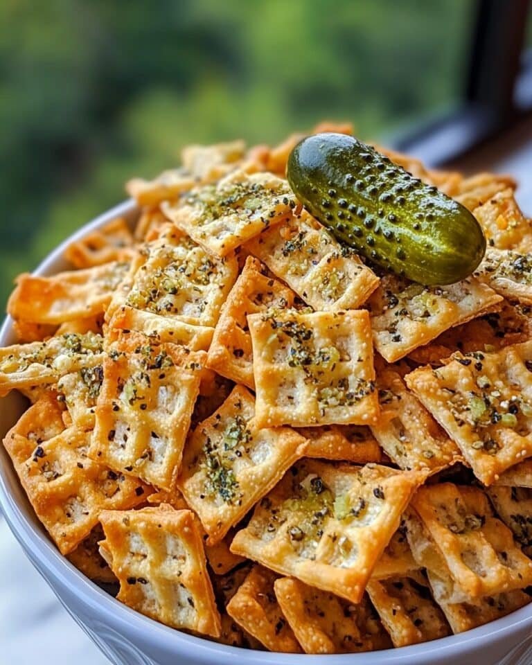Dill Pickle Chex Mix: A Tangy Snack Sensation Recipe