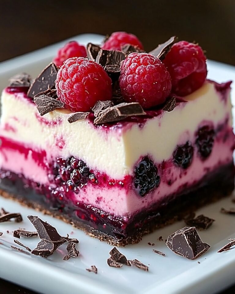 Dark Chocolate Raspberry Cheesecake: Indulge in a Decadent Dessert Delight Recipe