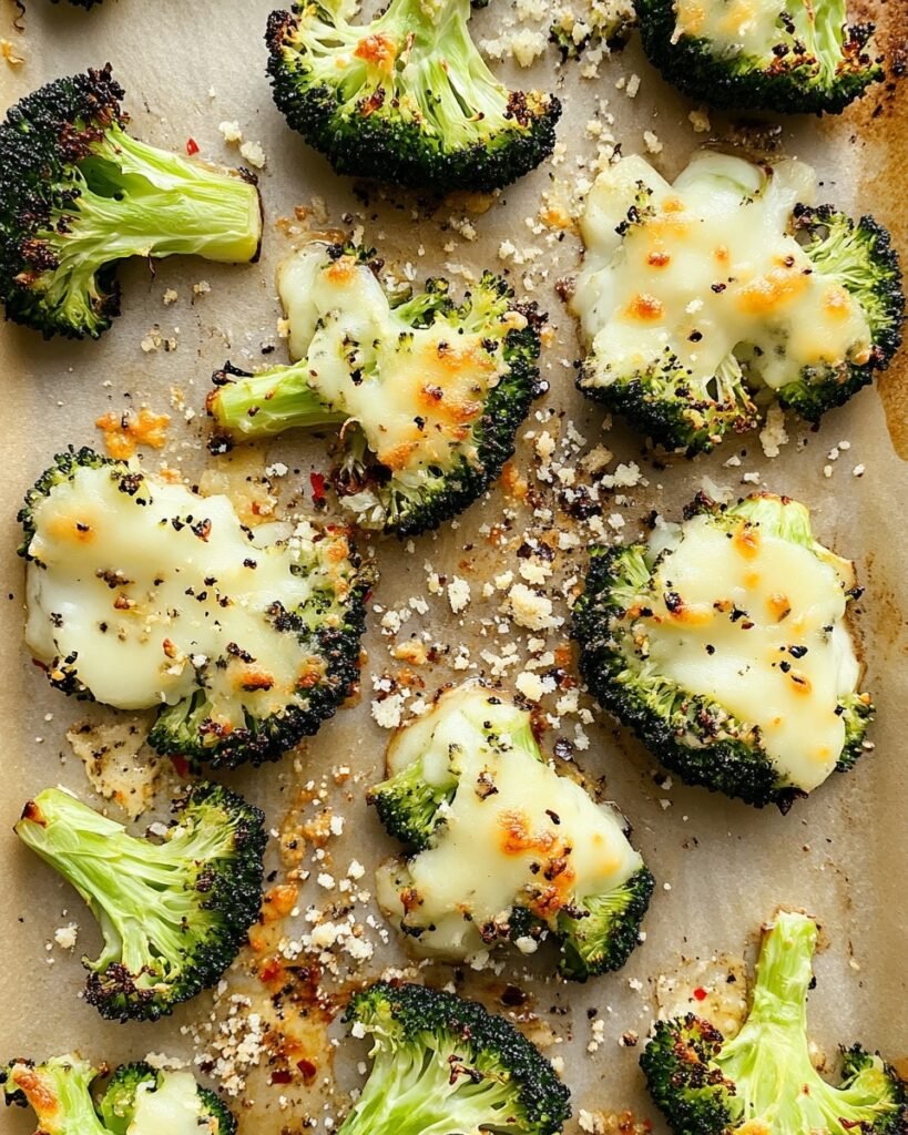 Cheesy Smashed Broccoli Recipe