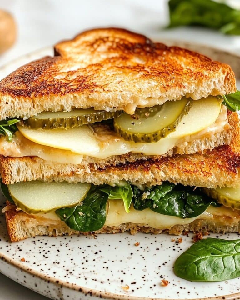 The Ultimate Spicy Cheddar & Apple Fall Veggie Sandwich Recipe