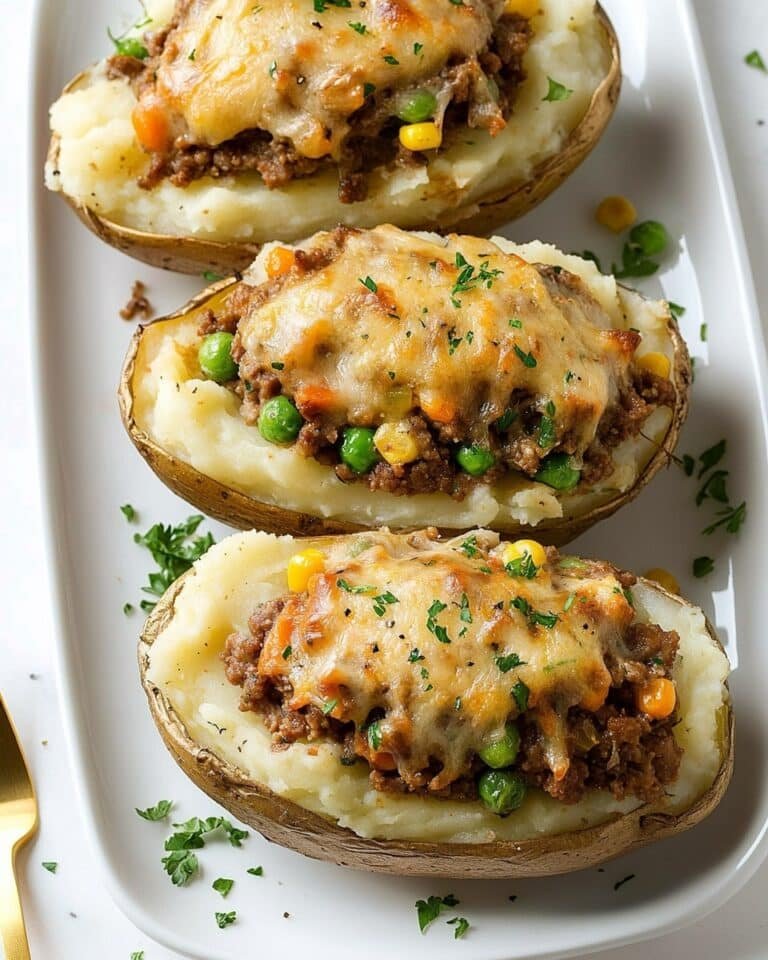 Shepherd’s Pie Baked Potatoes Recipe