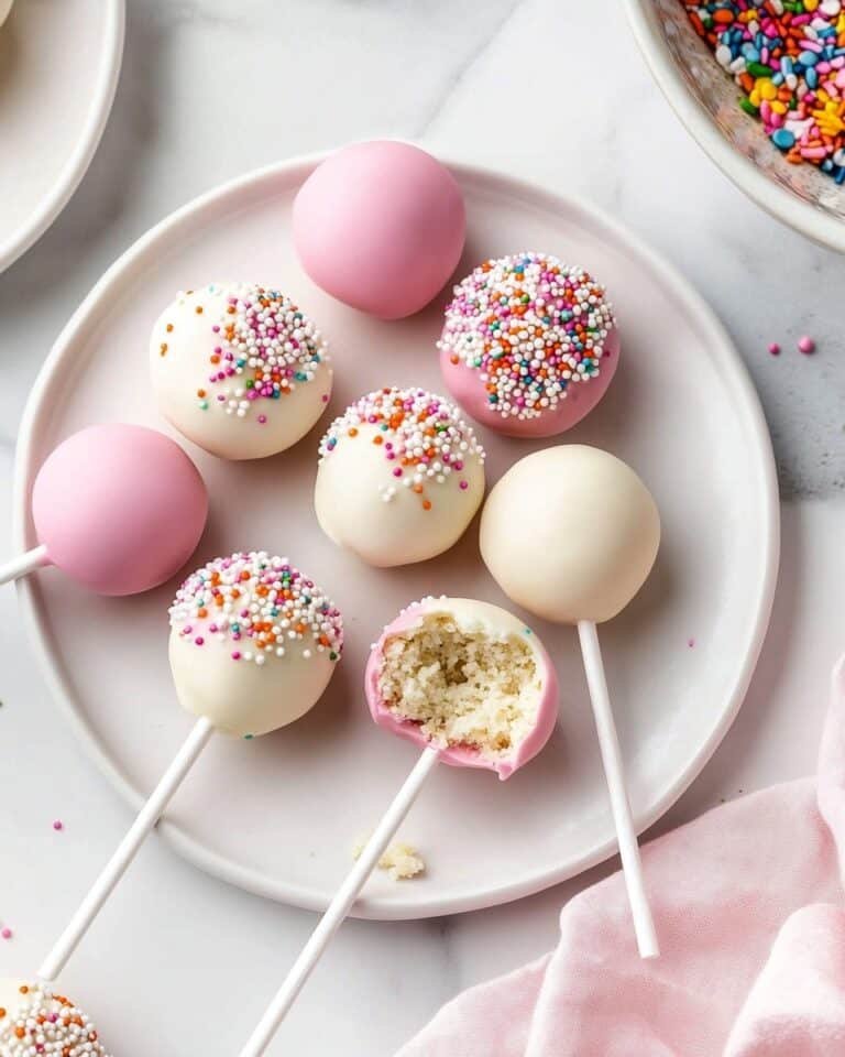 Homemade Cake Pops Recipe