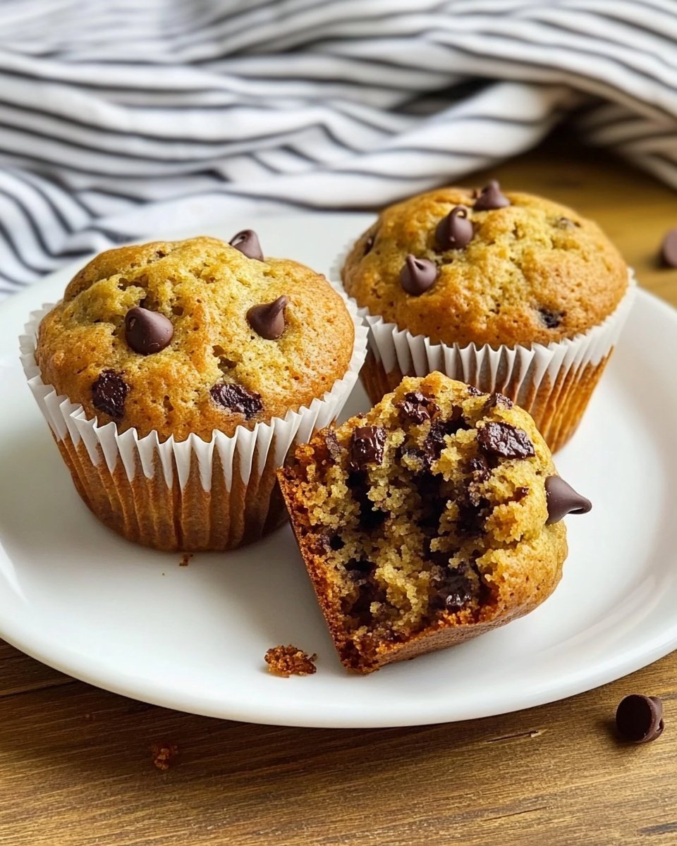 Pumpkin Chocolate Chip Muffins Recipe