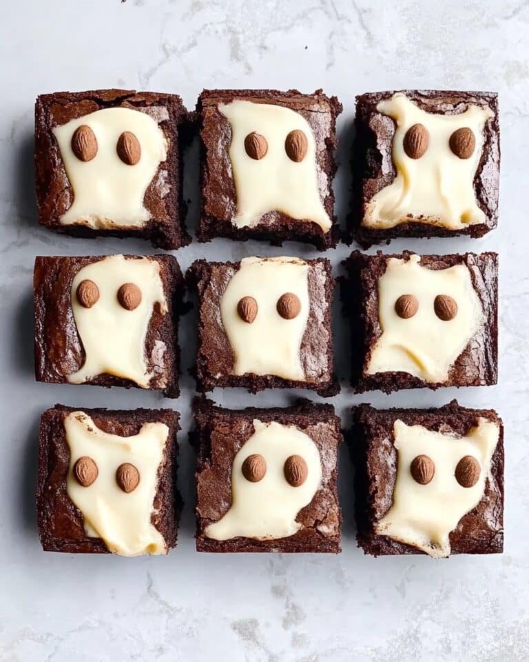 Ghost Cheesecake Brownies Recipe