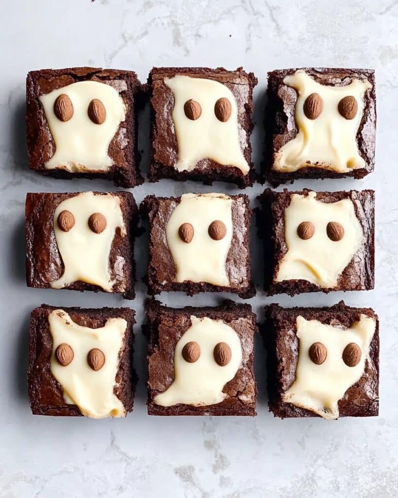 Ghost Cheesecake Brownies Recipe