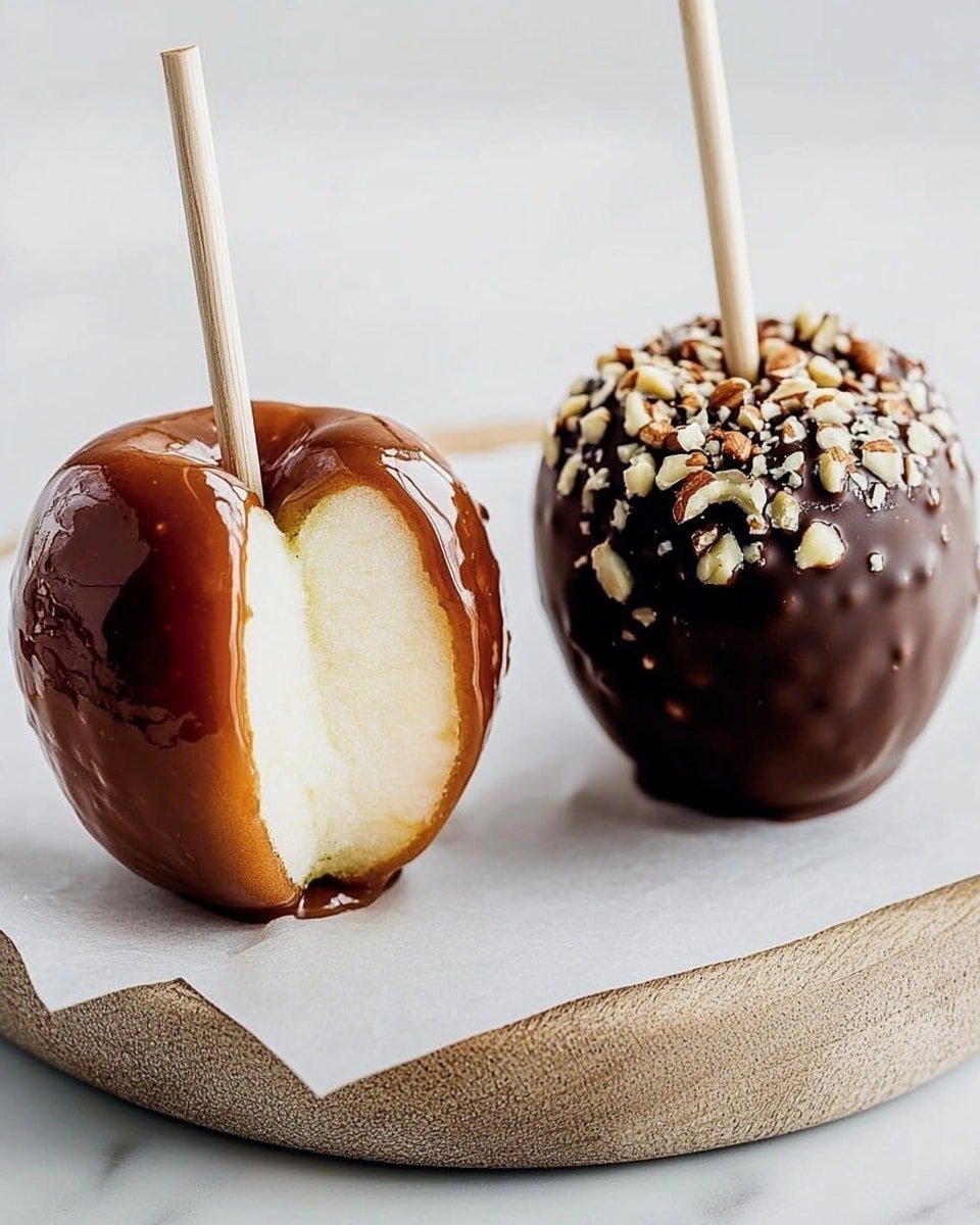 Toffee Apples and Chocolate Apples Recipe