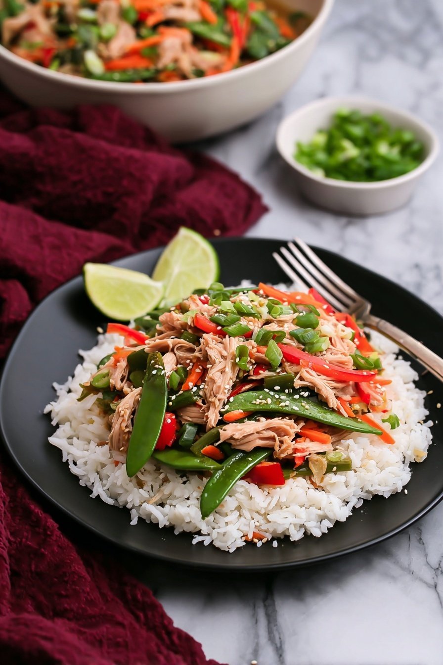 Leftover Turkey Stir Fry Recipe - Recipe Step