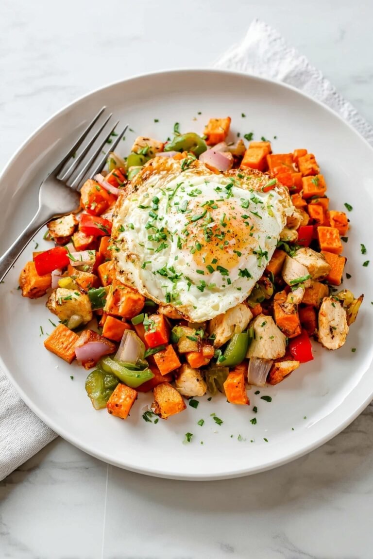 Turkey Hash with Sweet Potatoes, Bell Peppers, and Creole Seasoning Recipe