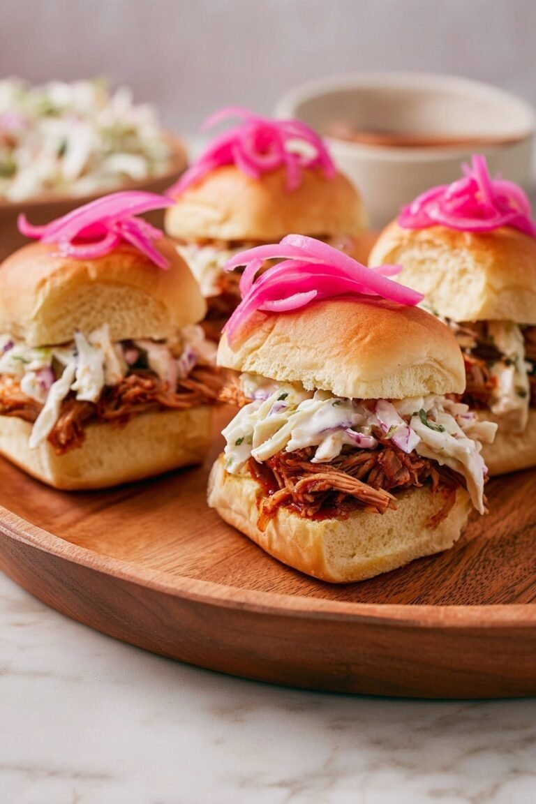 Leftover Turkey Sliders with Cranberry BBQ Sauce Recipe