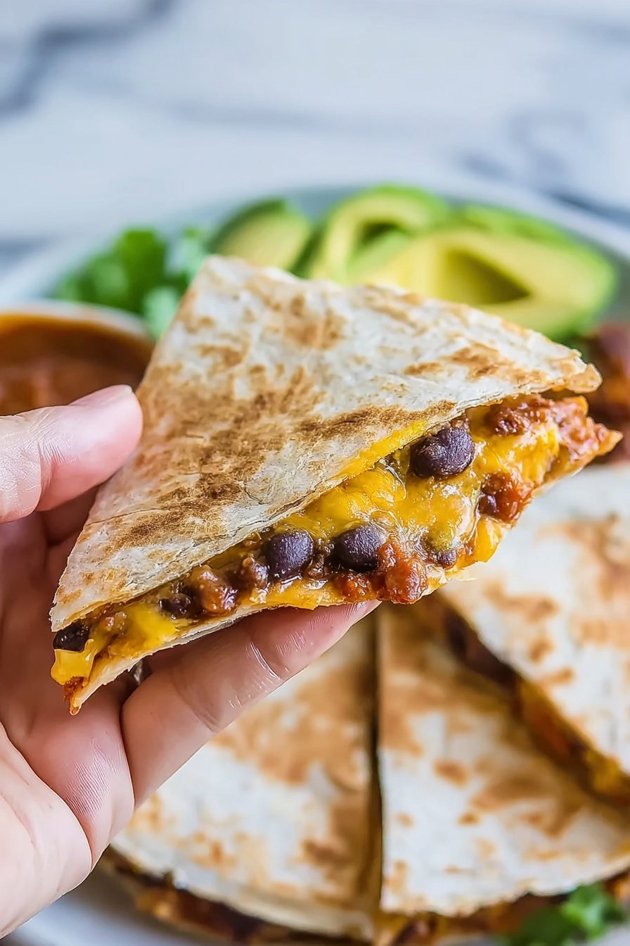 Leftover Turkey Quesadillas with Black Beans Recipe - Recipe Step
