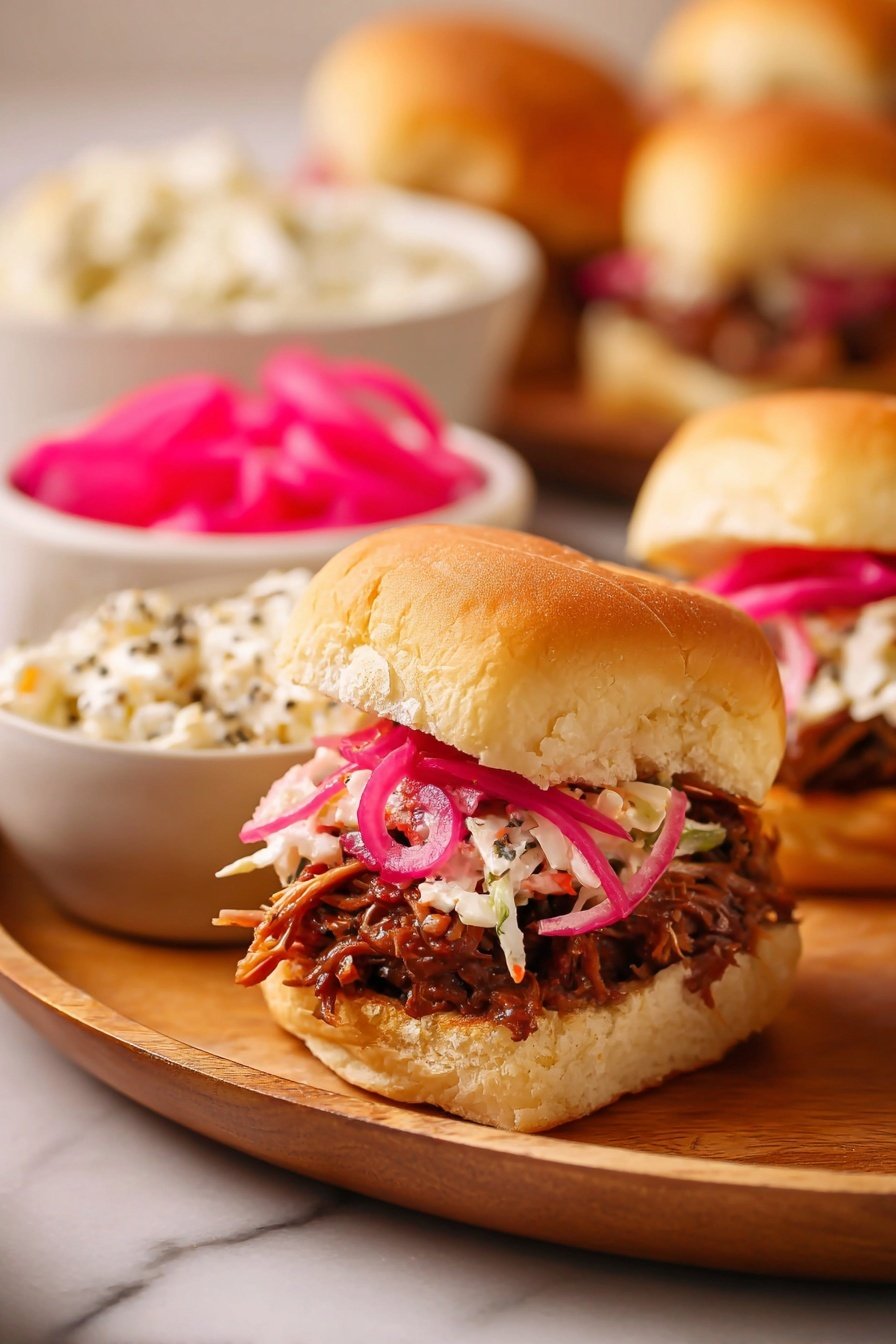 Leftover Turkey Sliders with Cranberry BBQ Sauce Recipe - Recipe Step