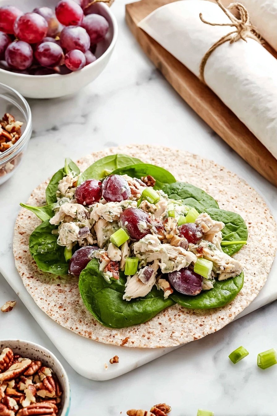 Healthy Turkey Salad Wrap Recipe - Recipe Step