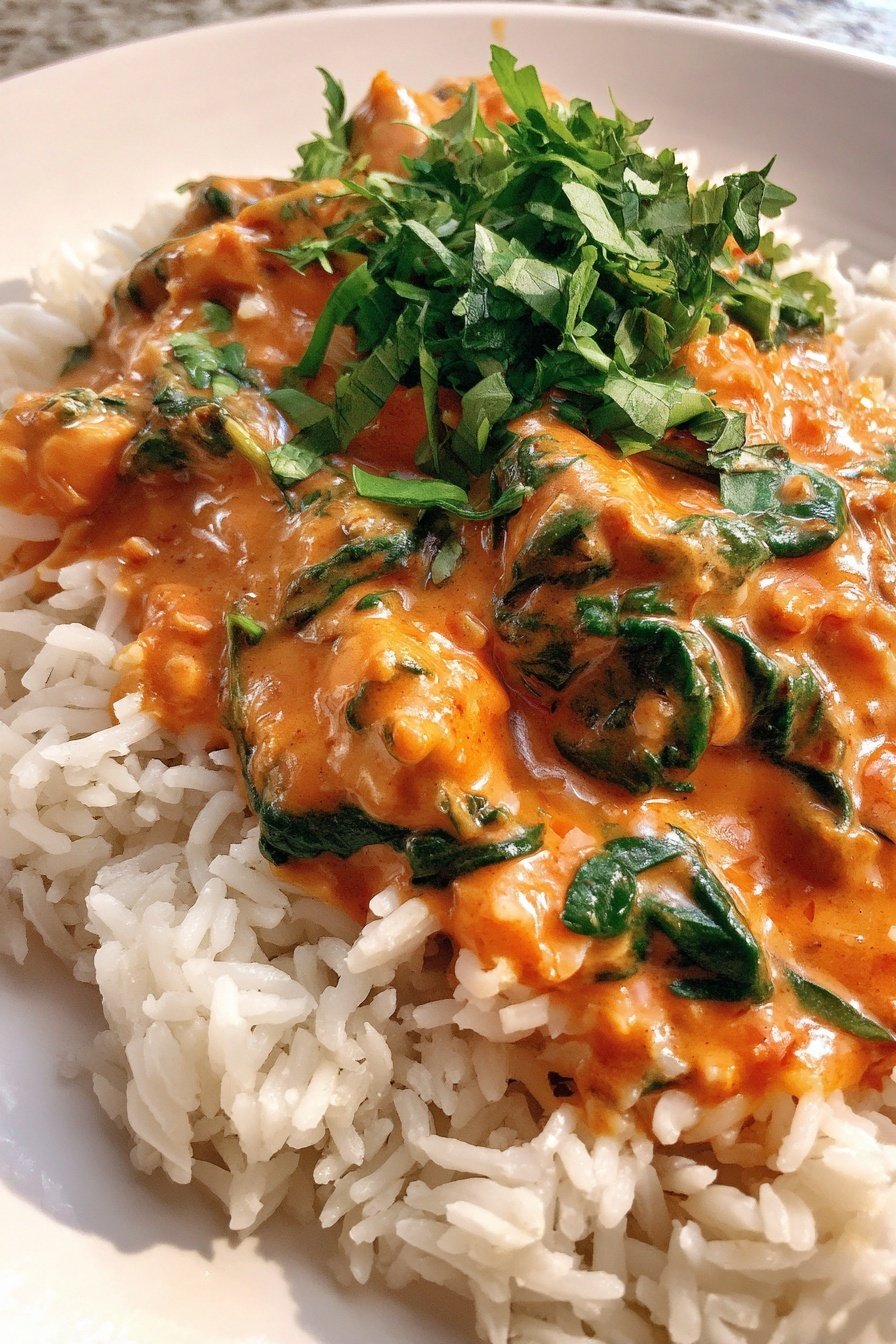 Creamy Leftover Turkey Curry with Coconut Milk Recipe - Serving Suggestion