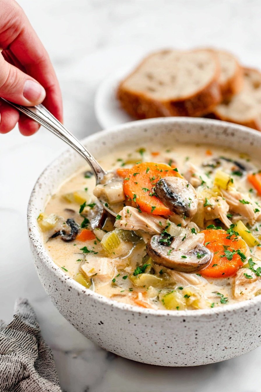 Healthy Leftover Turkey Wild Rice Soup with Vegetables Recipe - Recipe Step
