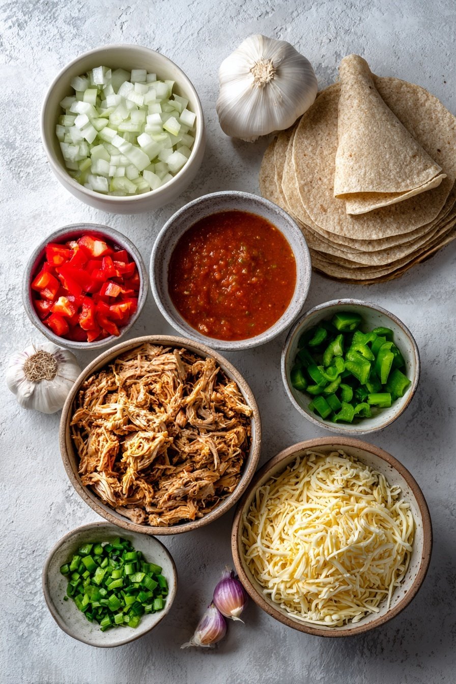 Healthy Leftover Turkey Enchiladas Recipe - Ingredients