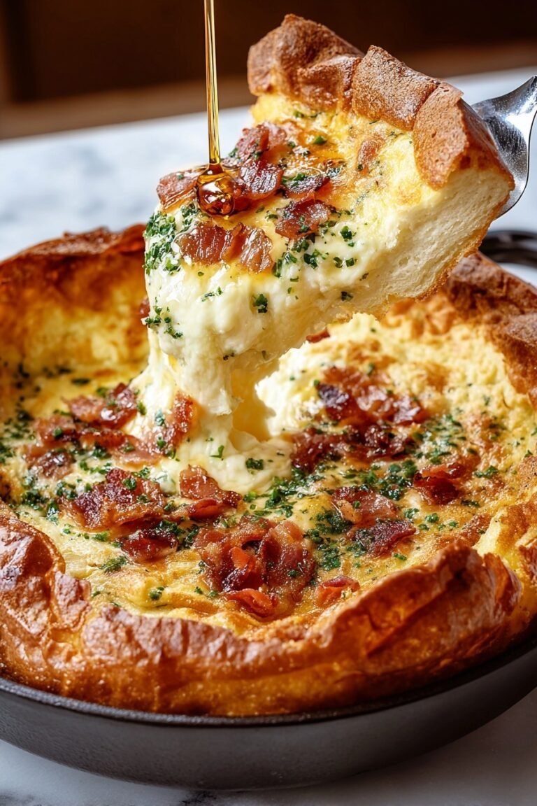 Savory Cheddar & Bacon Dutch Baby Recipe
