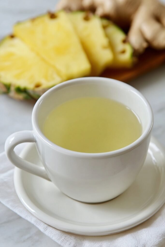 Pineapple Ginger Tea Recipe